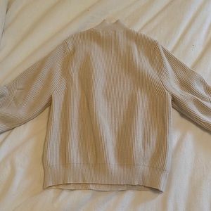Cream knit Zara sweater